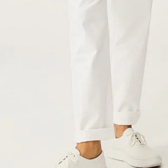 Eileen Fisher White Jeans - Picture 2 of 16
